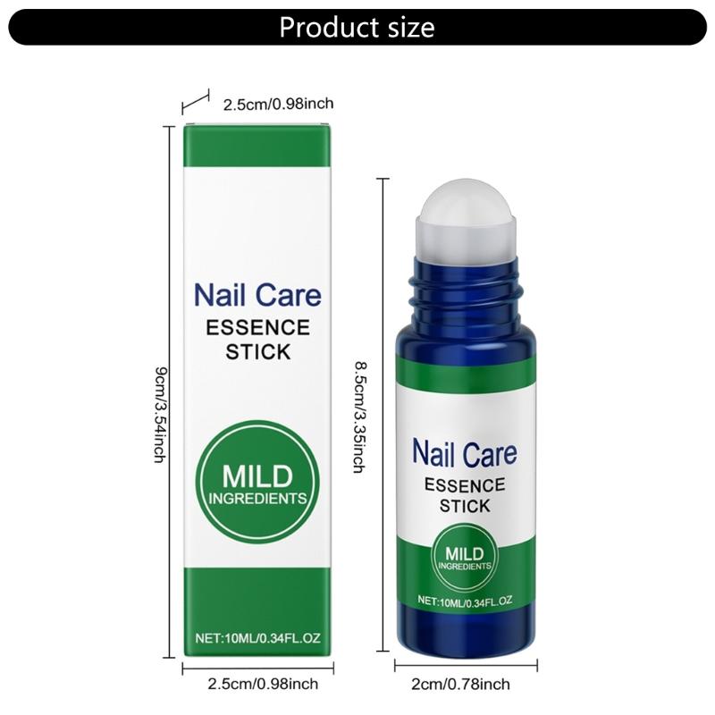 Repairing Nail Liquid Roller With Botanicals Mix For Fragile Tips Deep Hydrating Fluid Non Greasy Formula Compact Rollerball Design