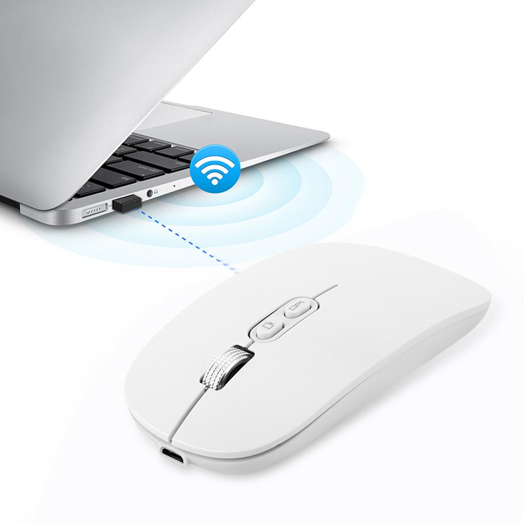 2.4Ghz Wireless Rechargble Mouse Ergonomic Computer Optical Mice for