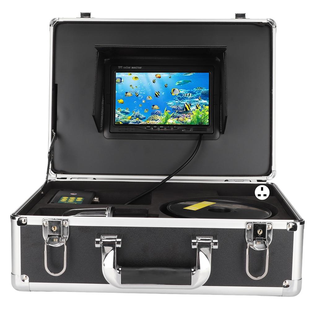 7inch Underwater Fishing Camera IP68 Waterproof Rotate 360 Degrees High Definition 20 LED Portable Fish