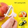 Многофункциональный двойной нож, вращающийся на 180 °, кухонный нож для чистки картофеля, терка для дыни, кухонные гаджеты