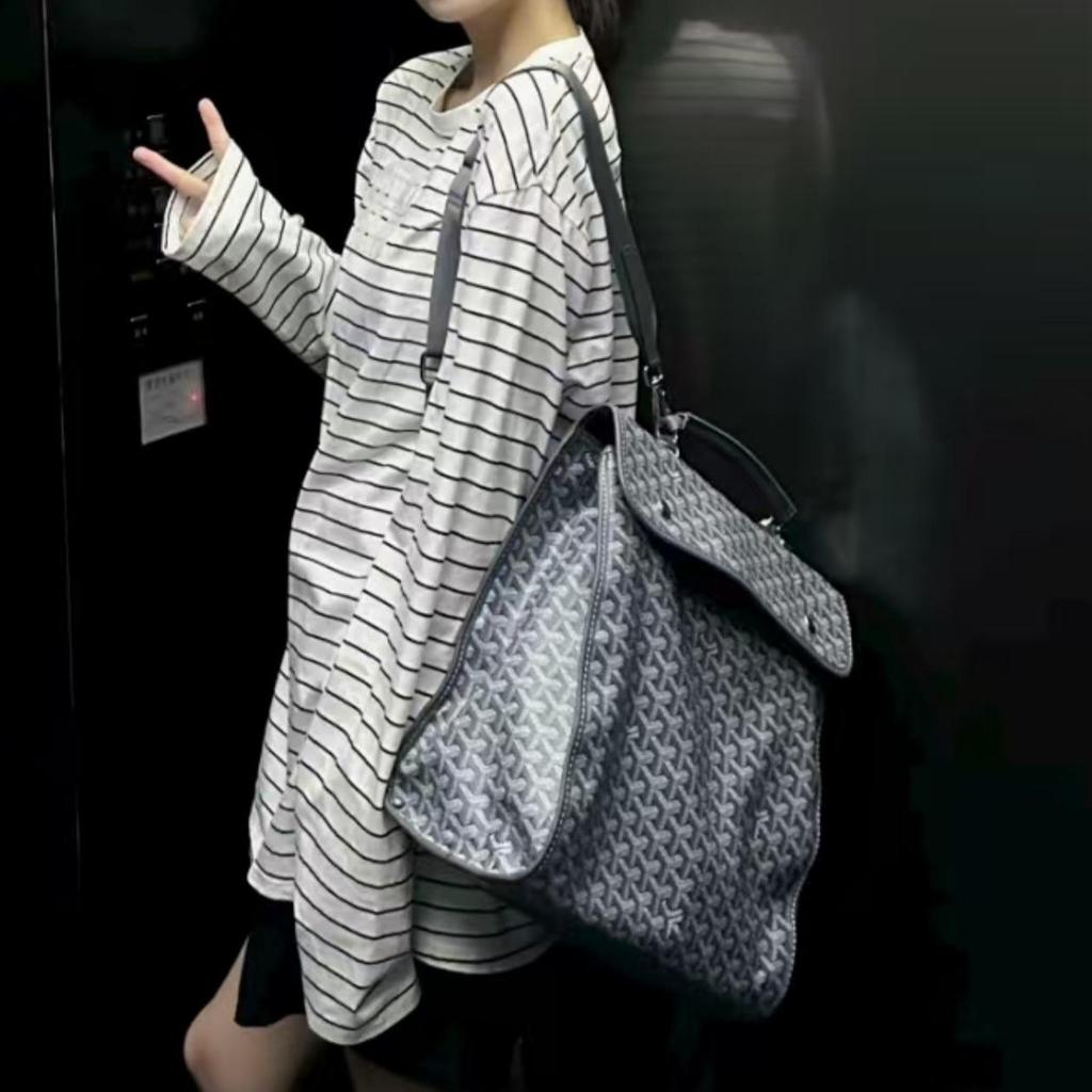 2025 Goya Houndstooth Large Capacity Unisex Commuter Backpack