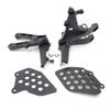 Front Footrest Foot Pegs Bracket for HONDA CBR 600RR 2007-2014 Motorcycle Parts Black
