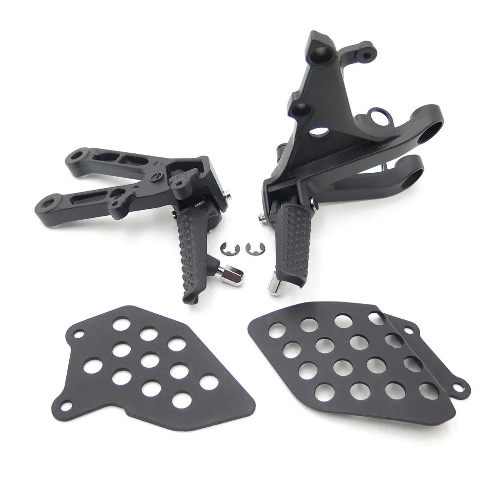 Front Footrest Foot Pegs Bracket for HONDA CBR 600RR 2007-2014 Motorcycle Parts Black