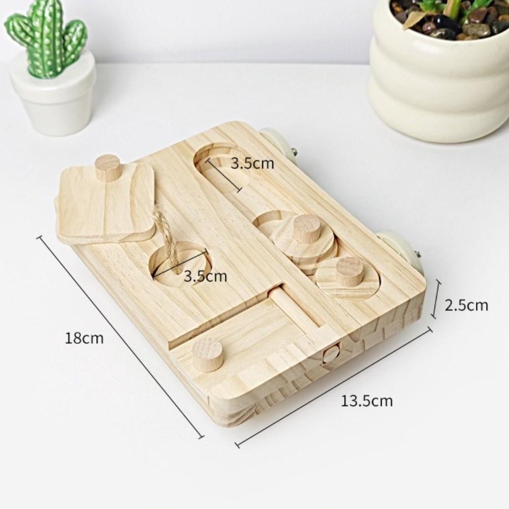 Training Function Parrot Feeding Tray Hanging Pet Food Seek Toy  for Small Pet