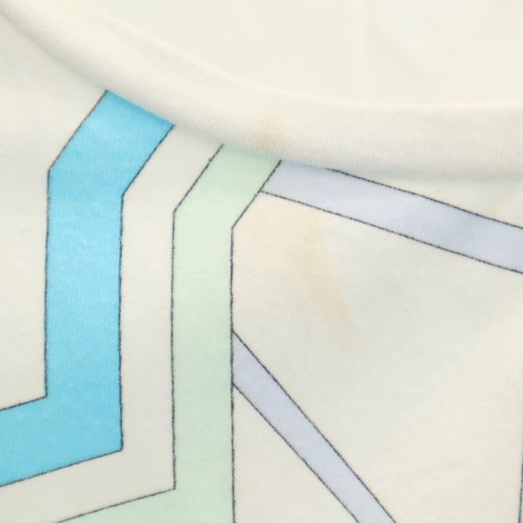 Emilio Pucci Made In Italy Overall Handle Tank Top XS White Women Used