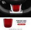 Real Hard Carbon Fiber Sticker For Fiat 500 Abarth 595 695 2008-2014 2015 2016 2017 2018 2019 2020 2025 2025 2025 Car Interior