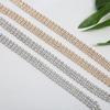 Rhinestone Waist Belt Shiny Waistband Fashion Waist Chain for Women Dress Coat