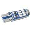 2 шт. 15 светодиодов W5W T10 LED CANBUS без ошибок 5W5 12 В 3 Вт супер яркий боковой свет для салона автомобиля 194 4014 SMD автолампа белый янтарный красный
