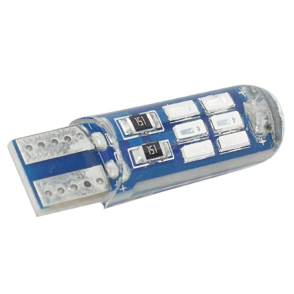 2 шт. 15 светодиодов W5W T10 LED CANBUS без ошибок 5W5 12 В 3 Вт супер яркий боковой свет для салона автомобиля 194 4014 SMD автолампа белый янтарный красный
