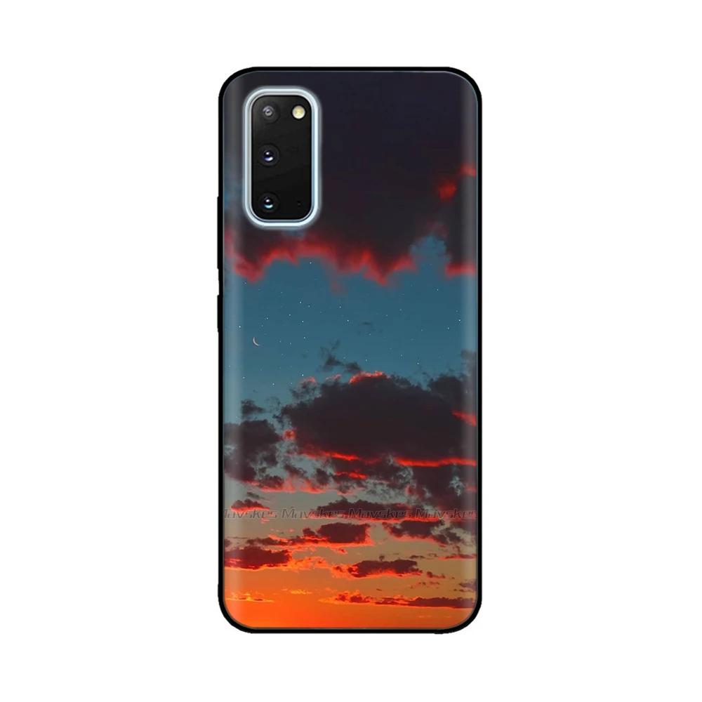 Чехол для Samsung Galaxy S20 Чехол для телефона Сердце-Бабочка для Samsung S20 FE Жидкий силикон Fundas для Samsung S20 Ultra S 20