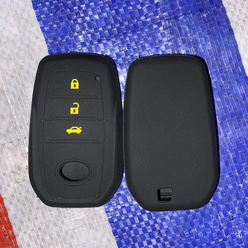 Силиконовый чехол для автомобильного ключа для Toyota Chr Rav4 Auris Avensis Prius Aygo Camry Corolla Land Cruiser 200 Prado Crown Ключ