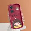 Для Realme 11 11x 12x 12 Pro C21 C30 C33 C35 C65 OPPO A18 A38 A60 A96 Reno 10 11 12 Pro Lovely Girl Full Lens Protective Soft Silicone Phone Case