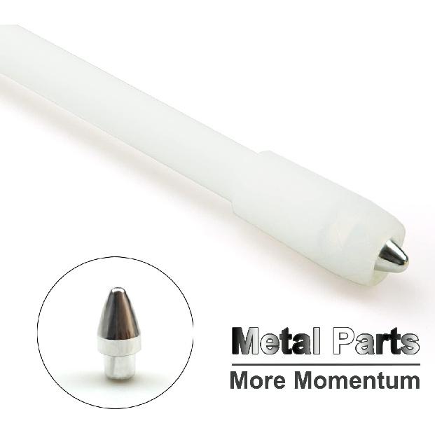 Ручки для ручного вращения Ручки Мод для путешествий Моды для ручного вращения Спиннер Спин-стик Нескользящий Новичок, Белый