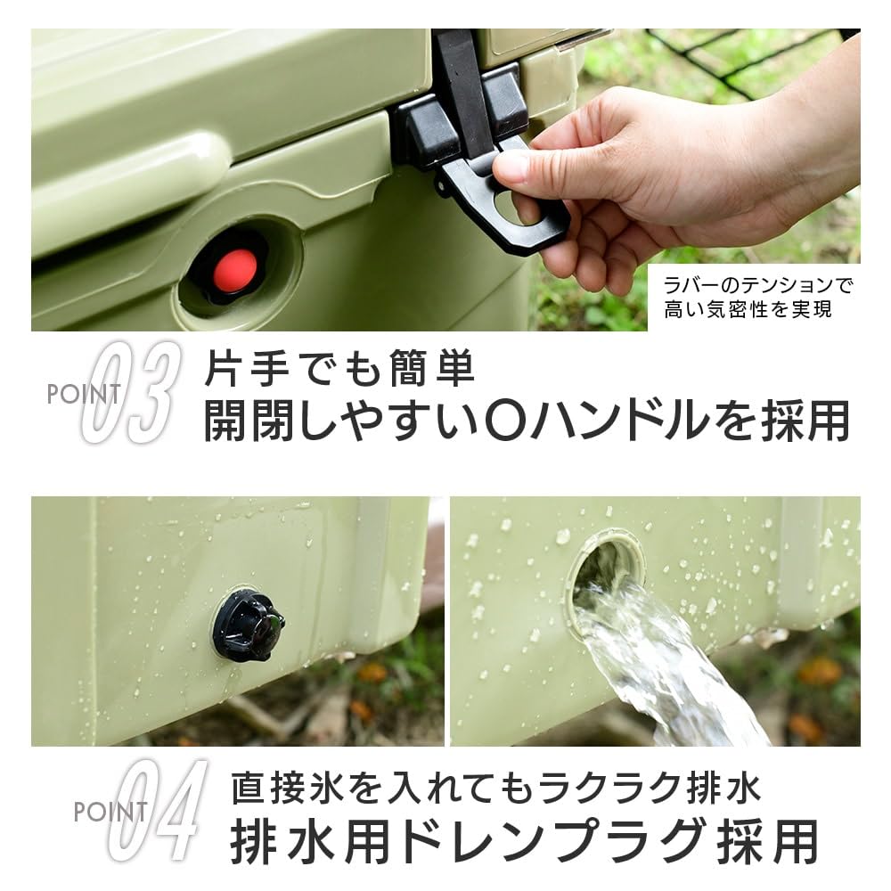 Коллекция Холодильник Ящик Жесткий Большой Кемпинг Открытый Долговременное Сохранение Холода Теплоизоляция Холодоизоляция Открывалка Для Бутылок Стандартное Оборудование Весы