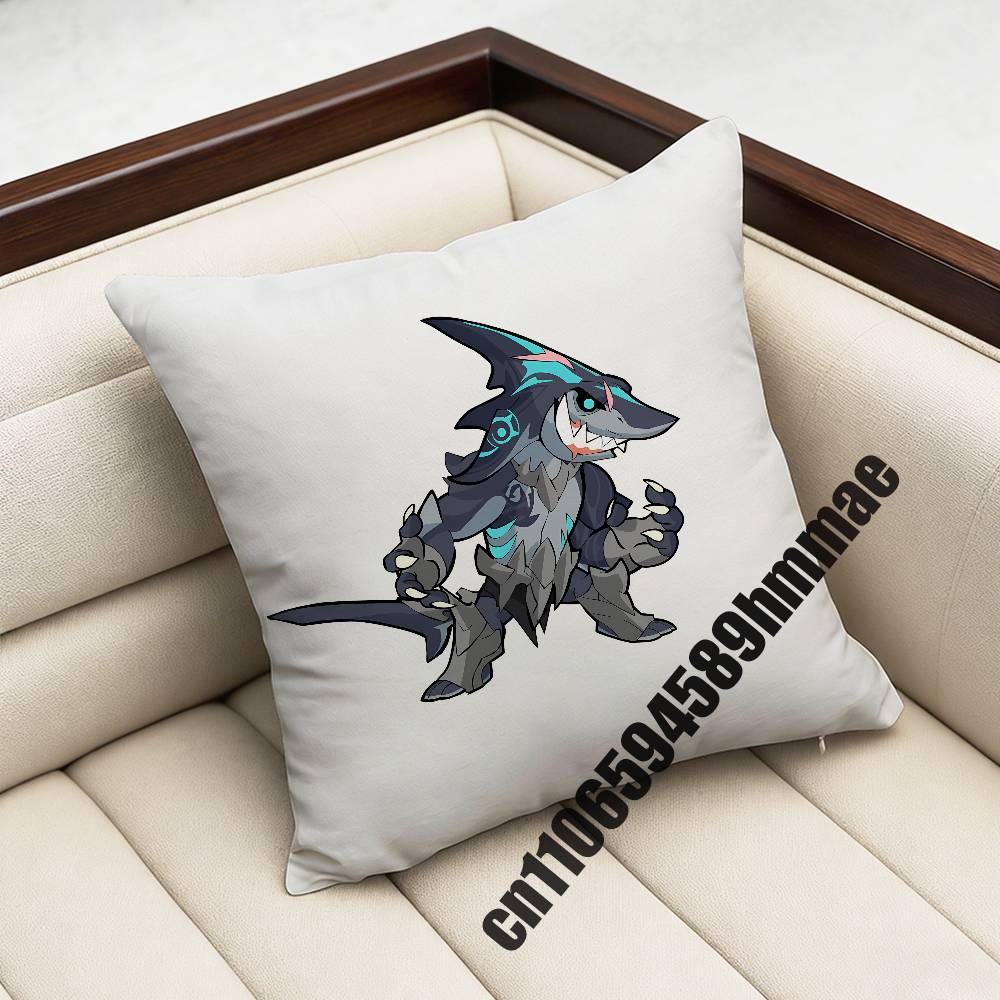 For B-Brawlhalla Throw Pillow Case Sham 45X45Cm 40X40Cm Square Car Pillowcase Pad Cushion Cover