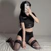 Sexy policewoman uniform seduction female no-take-off sexy COPLAY passion clothes playing suit