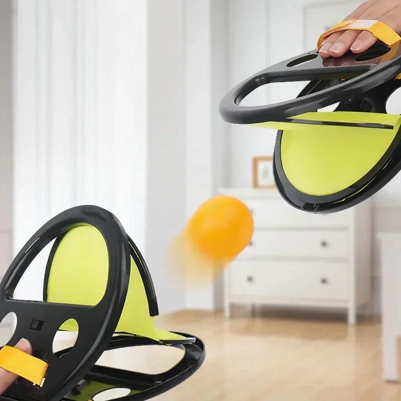 Racket Throw And Catch Ball Game Sensory Integration Parent Child Interaction Outdoor Toys Kids Adults Sports Entertainment