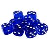 Candy Color Dice 10pcs 6 Sided Translucent Dice Acrylic Game Dice Set