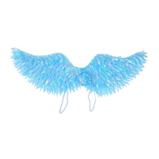 Детские крылья ангела, реквизит для костюма, светящиеся перьевые крылья, легкие крылья феи для косплея, рождественского представления и сценического выступления