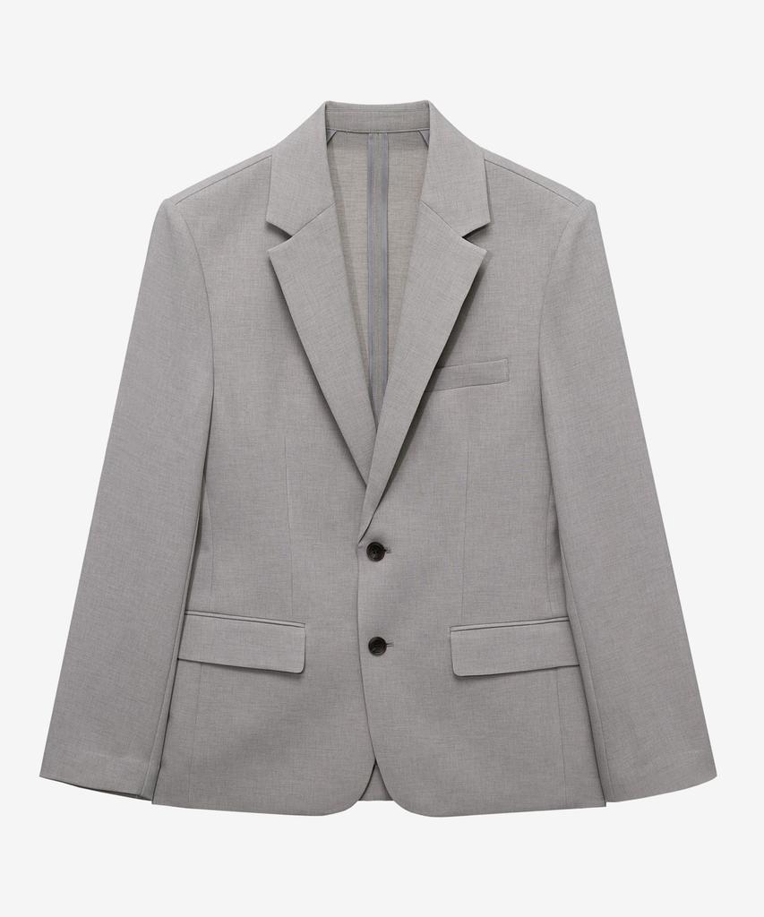 Mindbridge [Set][Cool] Two-Tone Knit Regular Fit Jacket Set-Up Light Beige