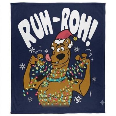 Ruh Roh! Christmas Lights Blanket