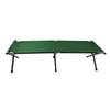 Outdoor Folding Bed Portable Folding Camping Cot Ultra Light Camping Lunch Bed Green