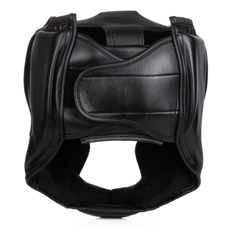 Kick Boxing Helmet For Men Women PU Karate Muay Thai Guantes De Boxeo Free Fight MMA Sanda Training Adults Kids Equipment