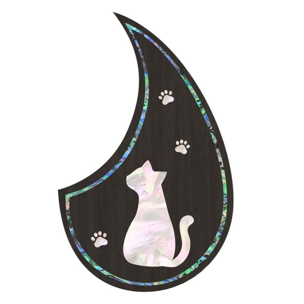 Наклейка на гитару с защитой от царапин, аксессуар, самоклеящаяся наклейка на накладку, защитная