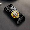 Чехол для телефона G-Guns N Roses Для 17 Pro Max IPhone 16 Pro 14 12 11 13 Mini X XR XS 15 Plus SE Стеклянная крышка