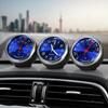 Автомобильное украшение Автомобильные часы Авто Часы Термометр Гигрометр Дом Автомобили Декор салона Часы в Автомобильные аксессуары