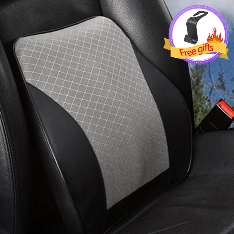 Подушка для поясницы Подушка для автомобиля Подушка для сиденья с эффектом памяти Подушка для шеи Подушка для сиденья автомобиля Подушка для поясницы Аксессуары для интерьера