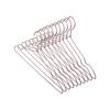 Sekiden Aluminum Hangers (10-Pack) (Bronze Pink) Matte, Lightweight, Closet Storage, 41cm Wide X 21cm High