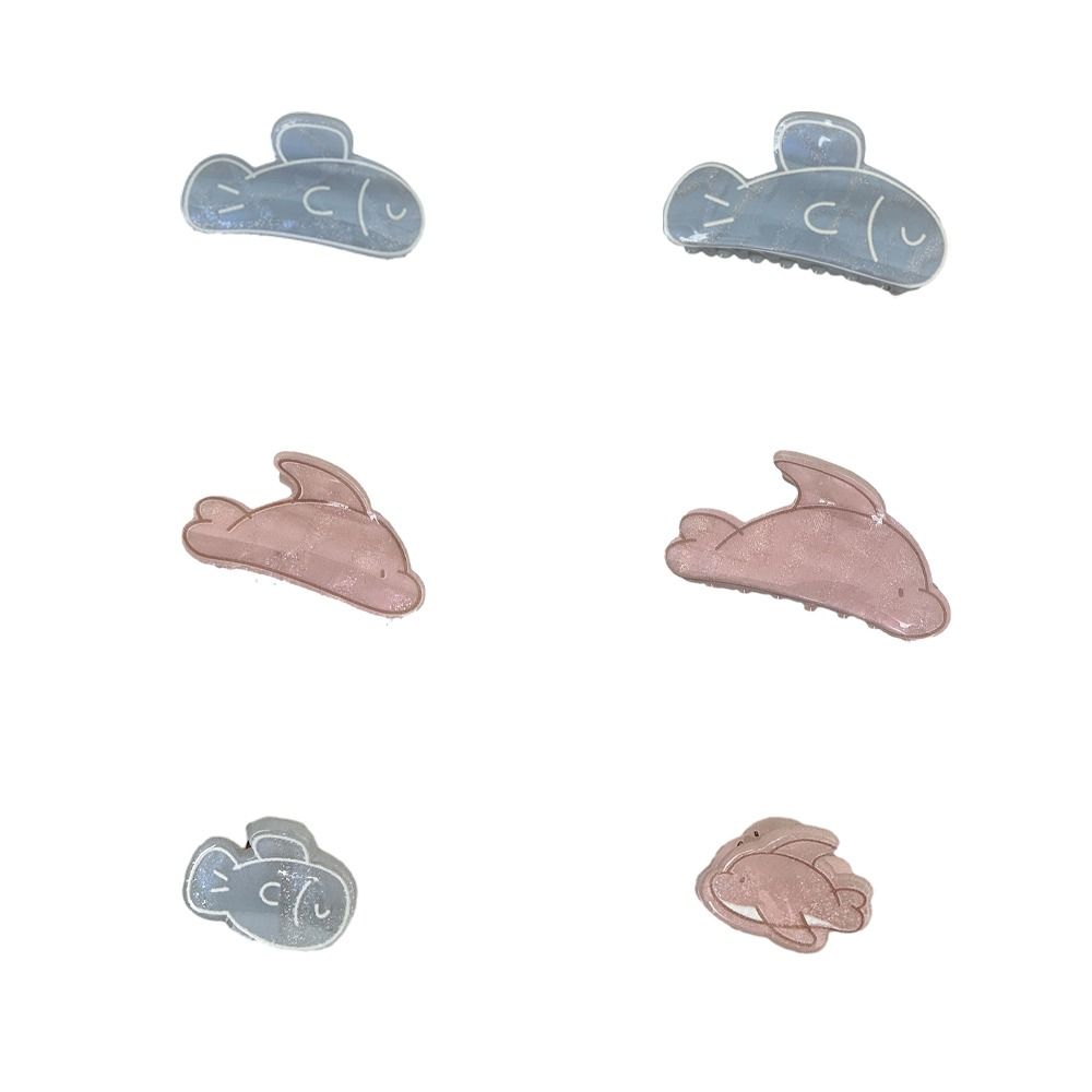 Рыба Животное Акула Заколка Блестящая Рыба Заколка Для Волос Смешной Дельфин Коготь Для Волос Женский/Детский