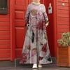 Muslim Party Long Skirt, Muslim Women's Robe, Casual and Loose, Light and Breathable, Soft and Comfortable, Suitable for Fashion and Tradition,
