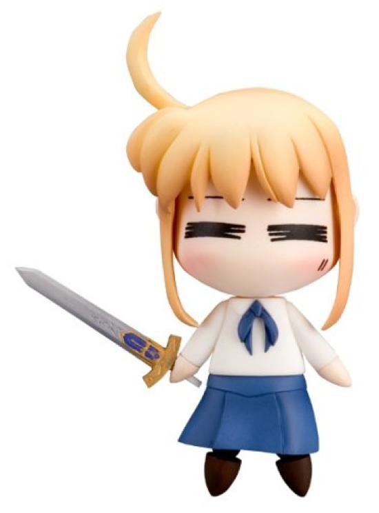 Fate/stay night Нендороид Хетэре Сейбер (Готовое изделие из немасштабированного ПВХ-окрашенного материала)