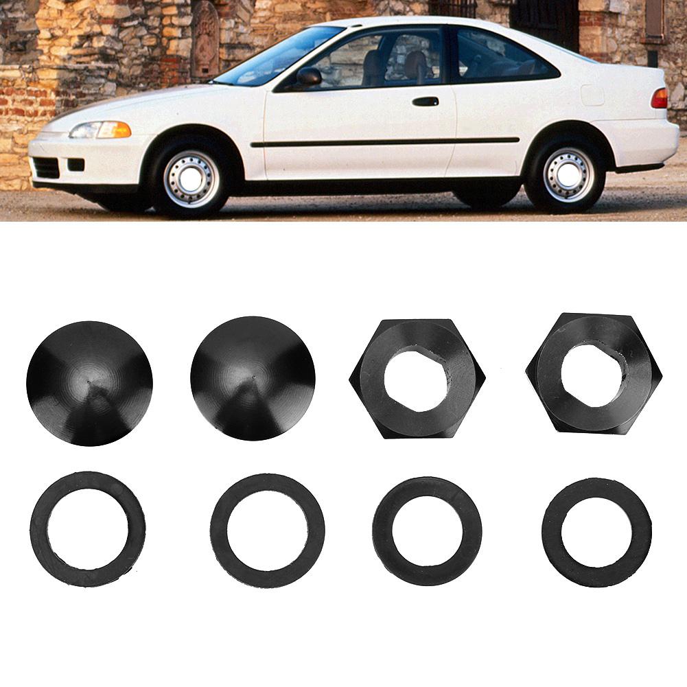 Алюминиевый комплект фурнитуры для стойки заднего стекла Полный аксессуар для Honda Civic 92 95