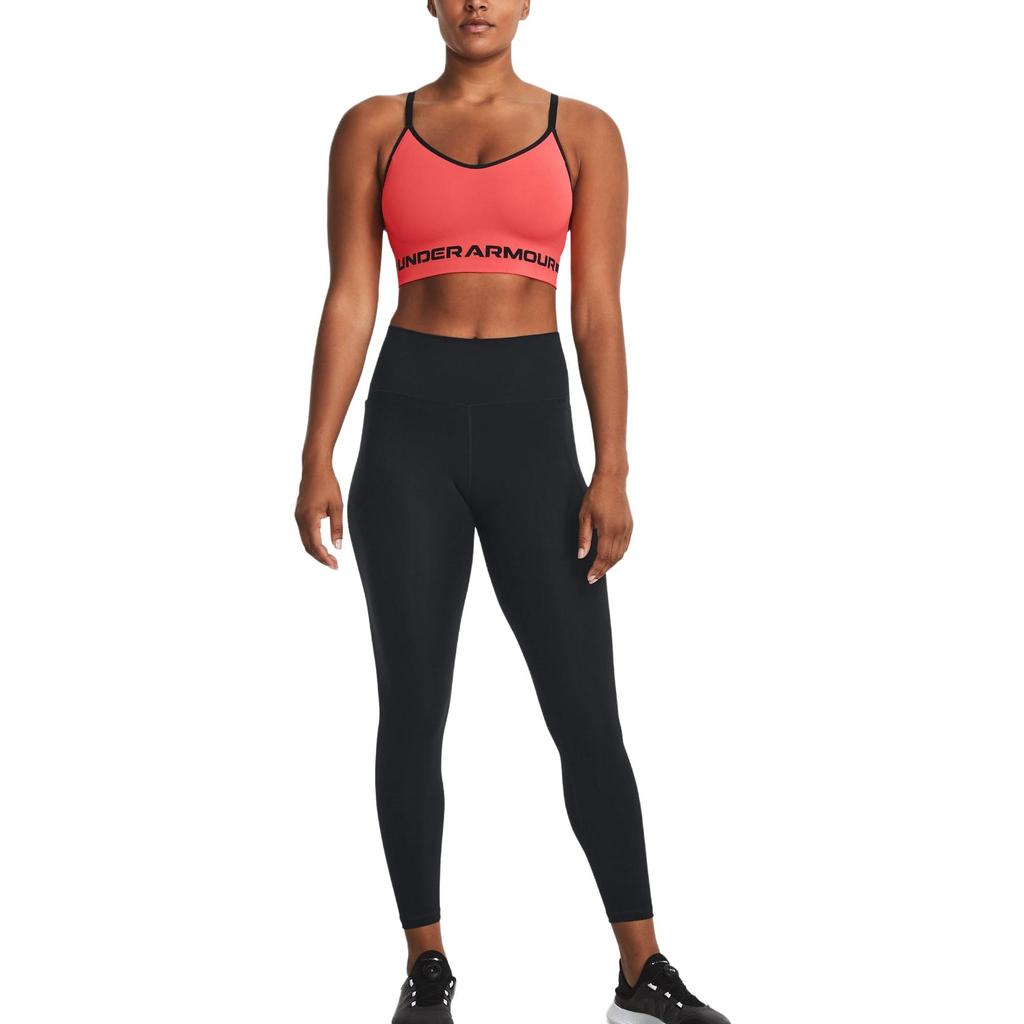 Under Armour Леггинсы женские облегающие с высокой талией и однотонным логотипом 1379174-001