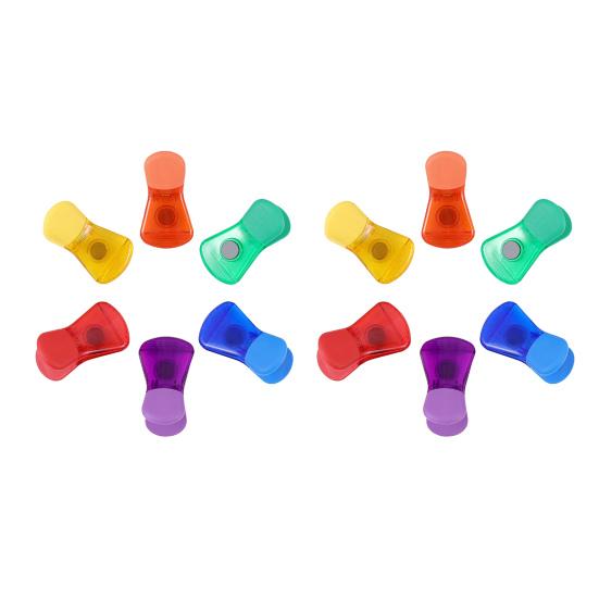 Kitchen Magnetic Clips Set for Fridge Heavy Duty Wide Bag Clip Memo