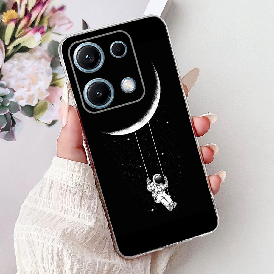 Чехол для Xiaomi Redmi Note 14s 4G, чехол-накладка с мультяшными животными для Redmi Note 14 Pro 4G Note14 Europe, мягкий прозрачный силиконовый чехол