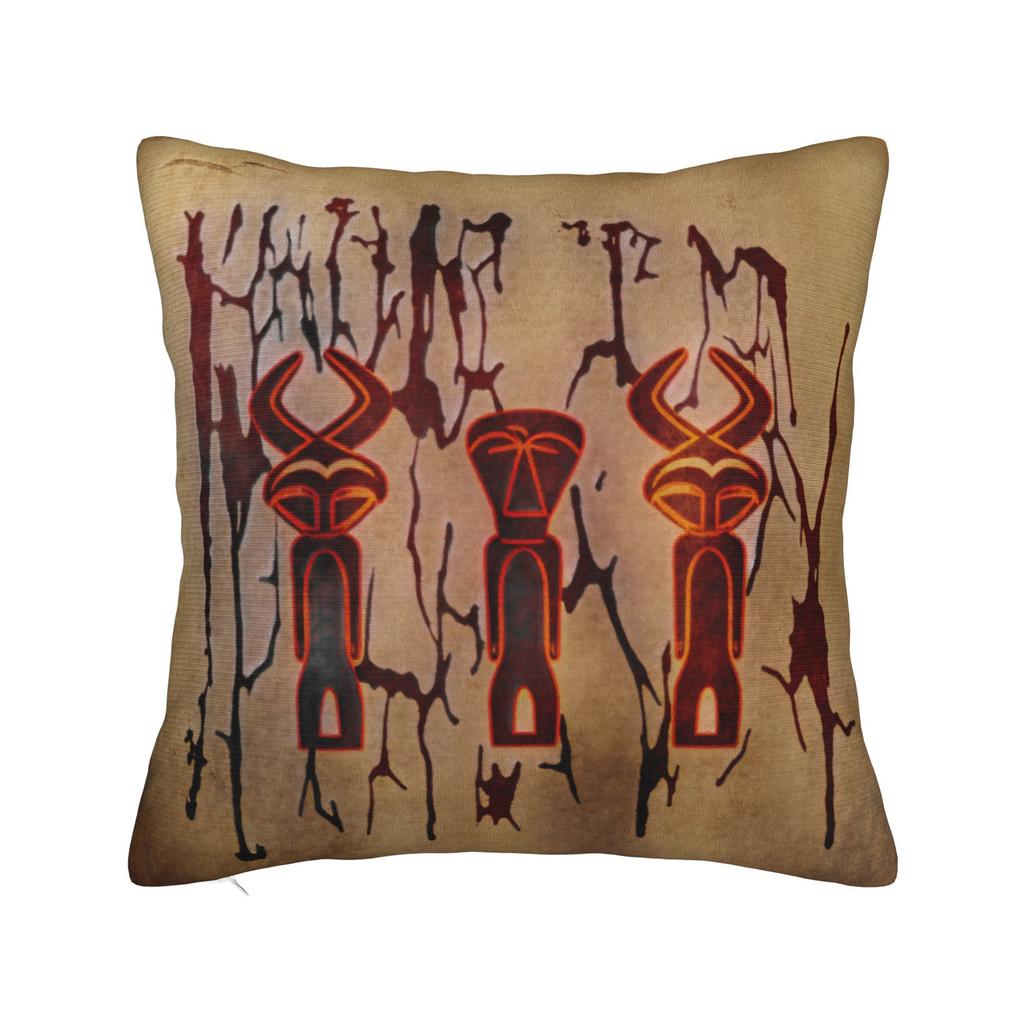 African Pattern Pillowcases Retro Trendy Pillow Case For Office Car Home Decor Custom Pillow Cover