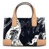 Tory Burch Ella Printed Color-Block Nylon Tote Bag Women tote bags Black 88045-001