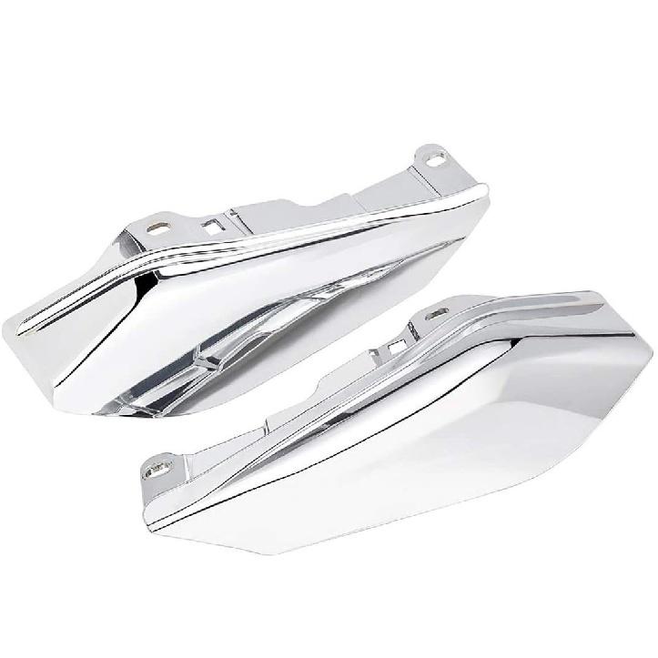 1 Pairs Motorcycle ABS Plastic Mid-Frame Air Deflector Trim Parts For Harley Street Glide Tri Electra Road King