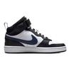 Nike Court Borough Mid 2 Grade School 'White Black University Red' (Unisex) White / White / Black / University Red Kids' Skateboarding Shoes