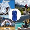 Collapsible Water Bottle 480ml BPA Free Reusable Water Pouch Hiking Camping Travel Sports Folding Water Bag Portable Leak-Proof