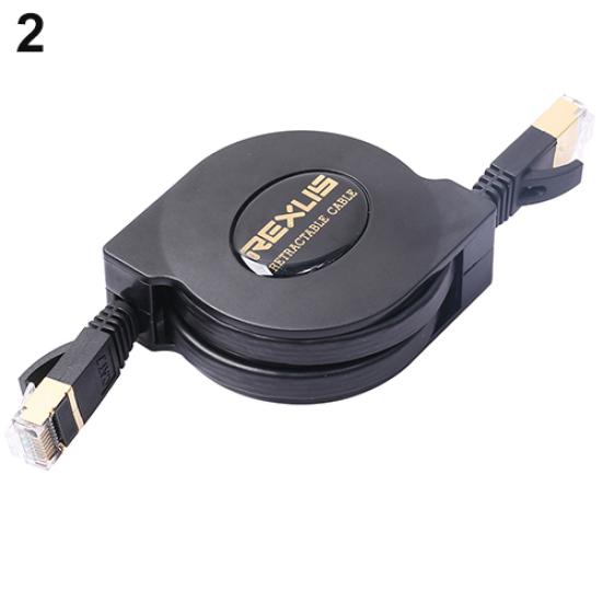 6.6/4.9/3.3 фута Кабель-патч Cat 6 из витой пары для сети Ethernet, выдвижной