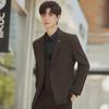Мужское деловое платье корейской версии, облегающее свадебное платье, повседневный пиджак