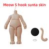 YmY большая груша Тело куклы маленькое 1/6 размера S-крючок для BJD ob суставной Кукла Подвижное тело Кукла с большой головой Аксессуары
