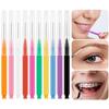 Одноразовая Beauty & Ортодонтическая межзубная щетка - Очиститель ресниц и бровей