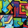 Art Deli Pop Fabric Wall Art Panel, 57 x 57 cm
