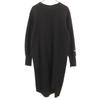 Long Sleeve Waffle One Piece L Black Women Used
